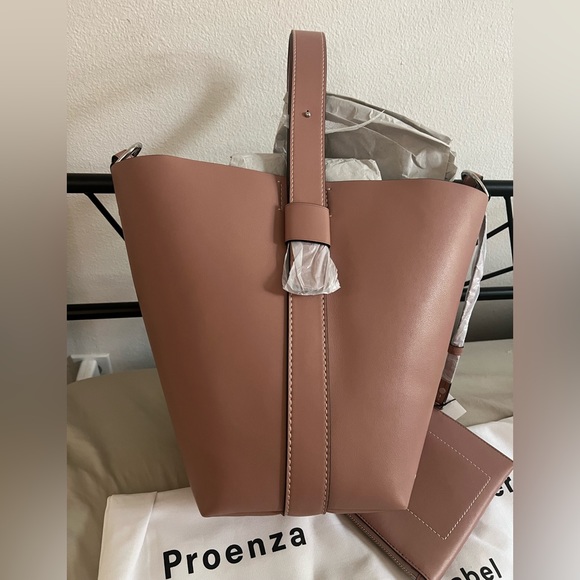 NWT Proenza Schouler White Label pink rose Sullivan three way handbag - Picture 7 of 16